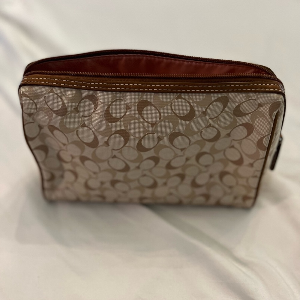 Coach cosmetic bag